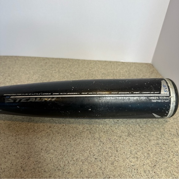 Easton Stealth Tball Baseball Bat, TST12, 25”, 12.5 Oz, 2.25”barrel - Picture 2 of 8